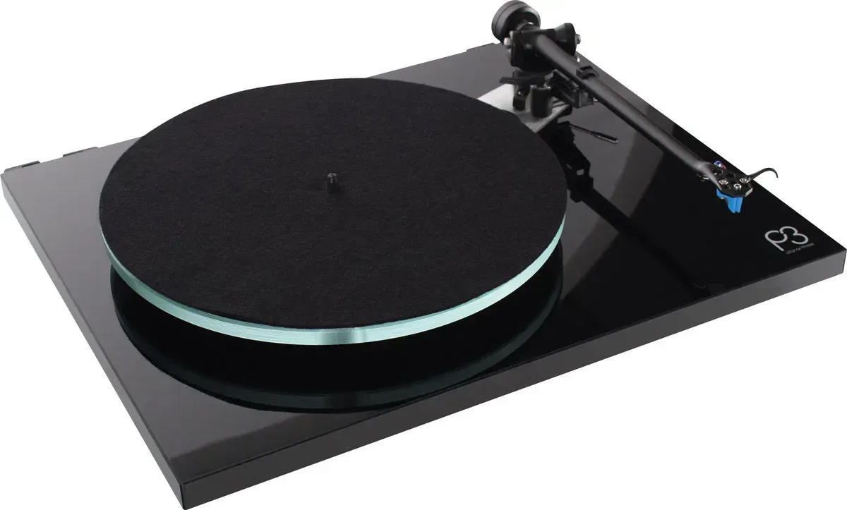 Hi-Fi gramofon Rega Planar 3 Nd3 MM v černé barvě