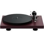 Hi-Fi gramofon Pro-Ject Debut EVO 2 v saténové vínově červené barvě