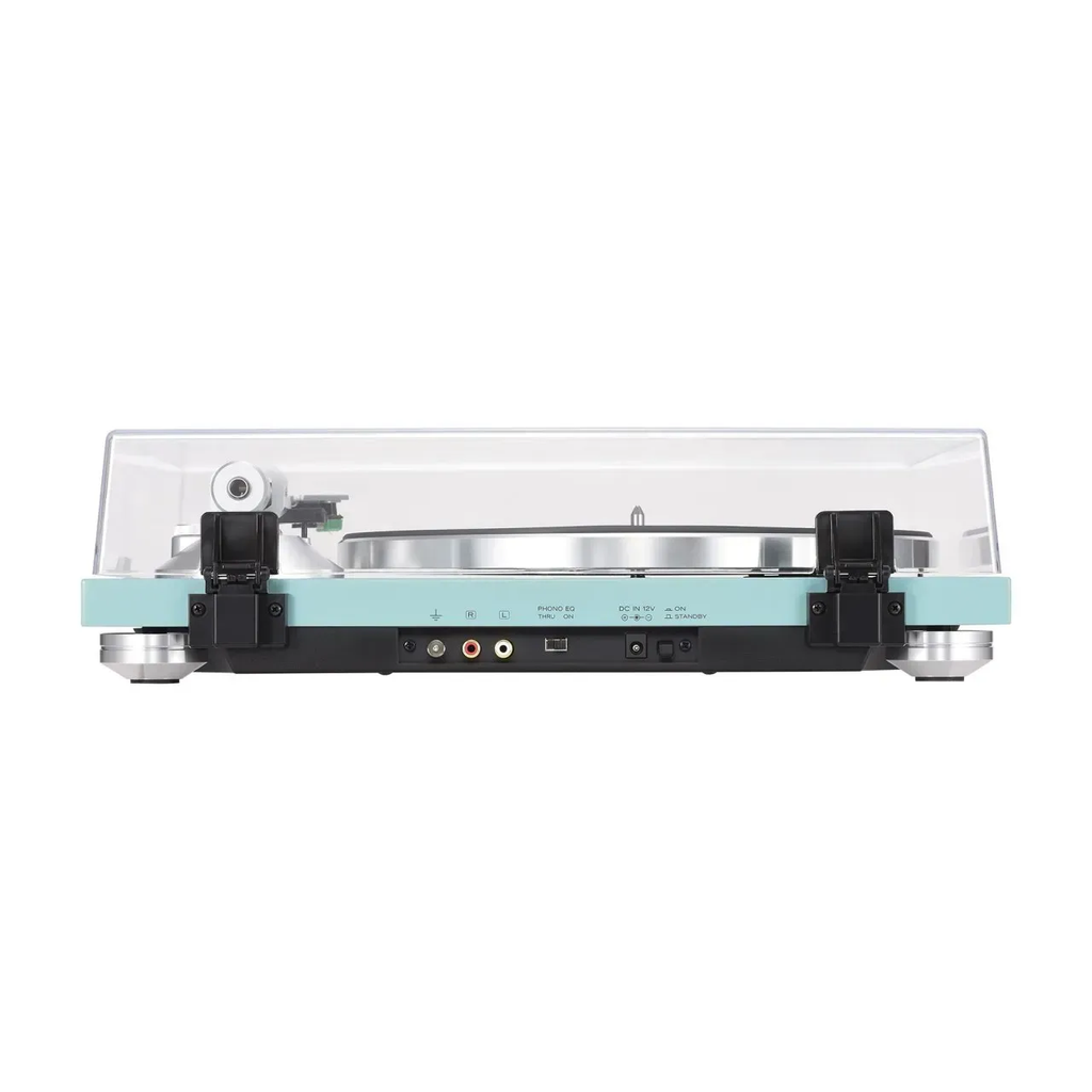 Hi-Fi gramofon TEAC TN-400BT-X/TB v tyrkysově modré barvě