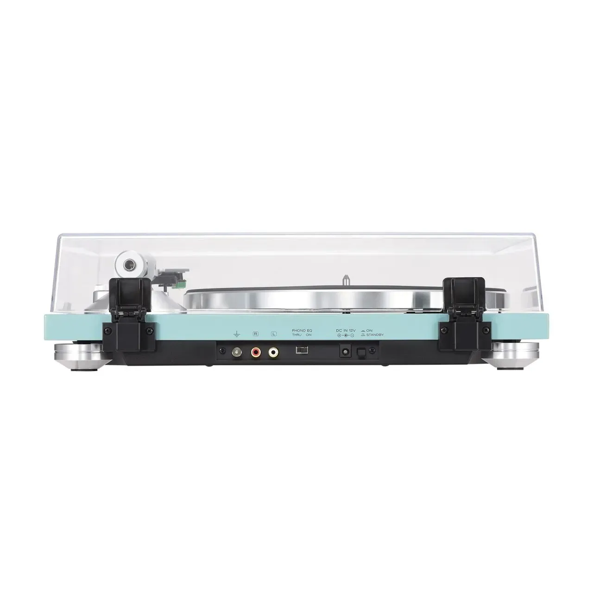 Hi-Fi gramofon TEAC TN-400BT-X/TB v tyrkysově modré barvě