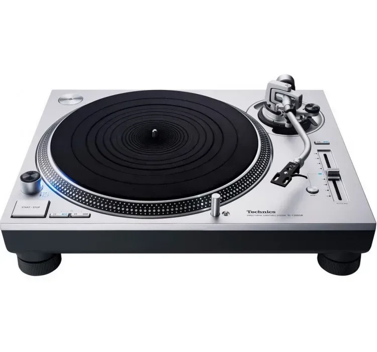 Gramofon s přímým náhonem Technics SL-1200MK7 EG Premium ve stříbrné barvě