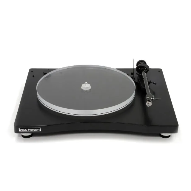 Hi-Fi gramofon New Horizon 201 AT-VM520EB v laminované černé barvě